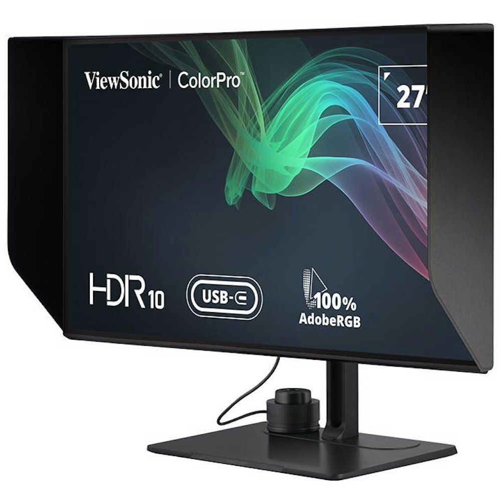 A large main feature product image of ViewSonic ColorPro VP2786-4K 27" UHD 60Hz IPS Monitor 