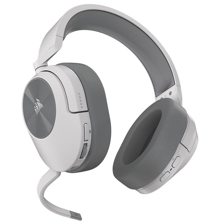 Corsair HS55 WIRELESS Gaming Headset White PLE Computers