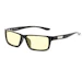 A product image of Gunnar Riot - Onyx Frame, Amber Lens Indoor Digital Eyewear