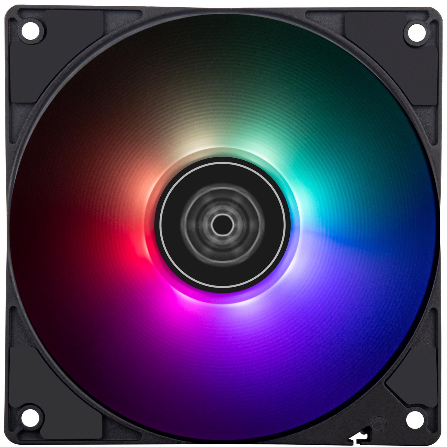 A large main feature product image of SilverStone Air Penetrator 120SK ARGB 120mm PWM Cooling Fan