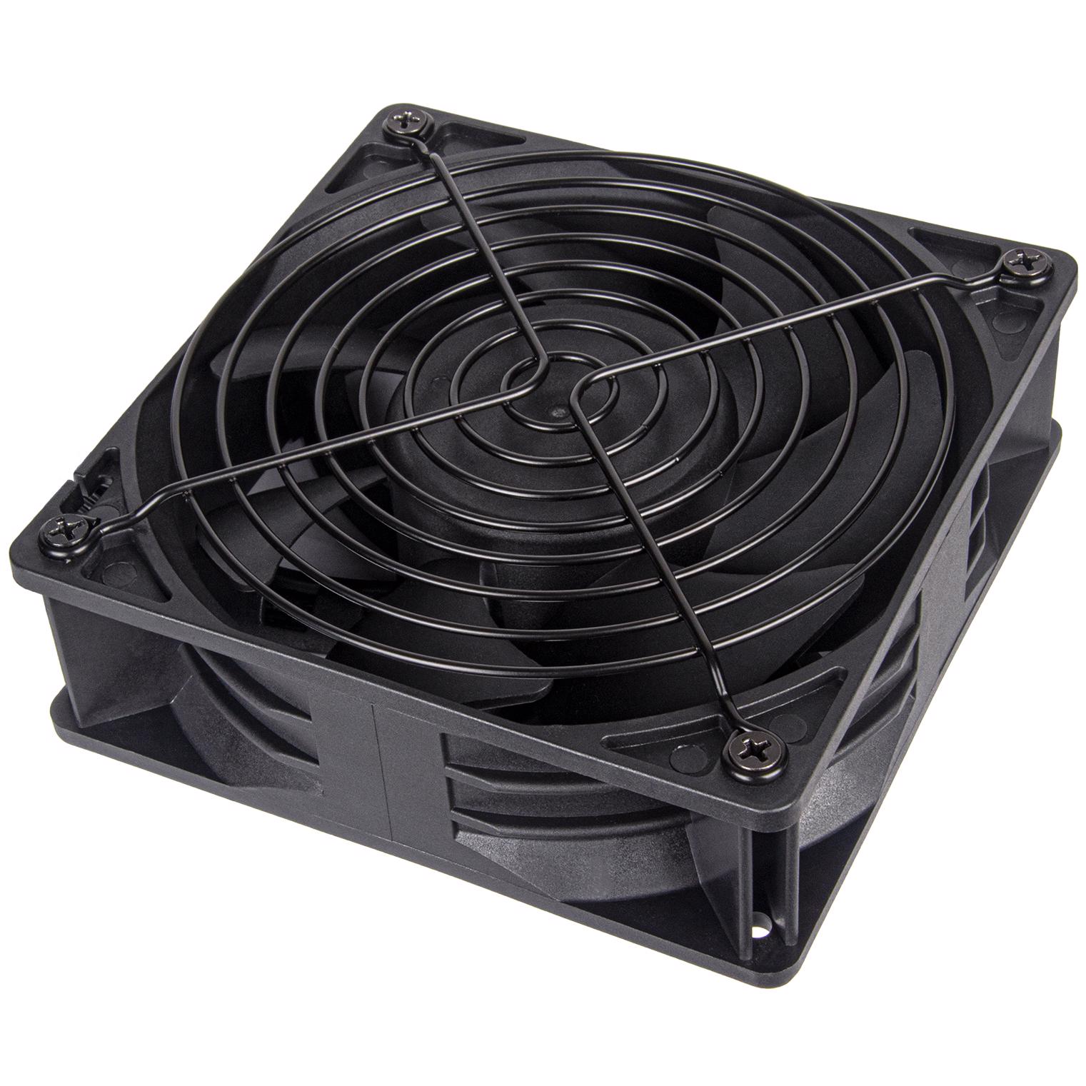 A large main feature product image of SilverStone FHS 120X High Performance 120mm PWM Industrial Cooling Fan