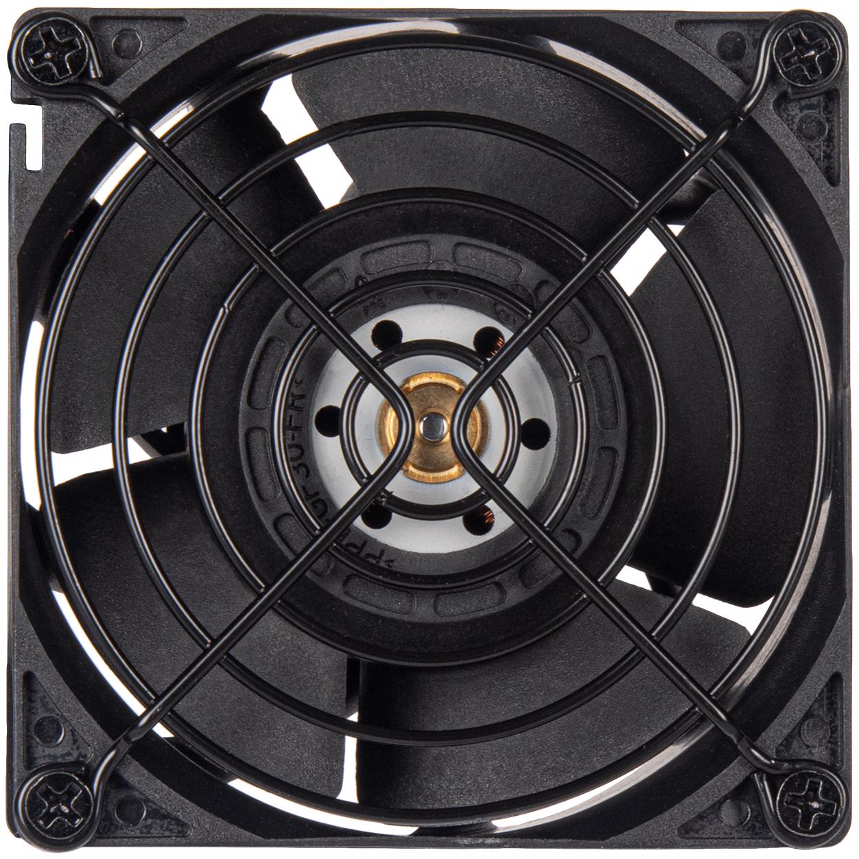 A large main feature product image of SilverStone FHS 80X High Performance 80mm PWM Industrial Cooling Fan