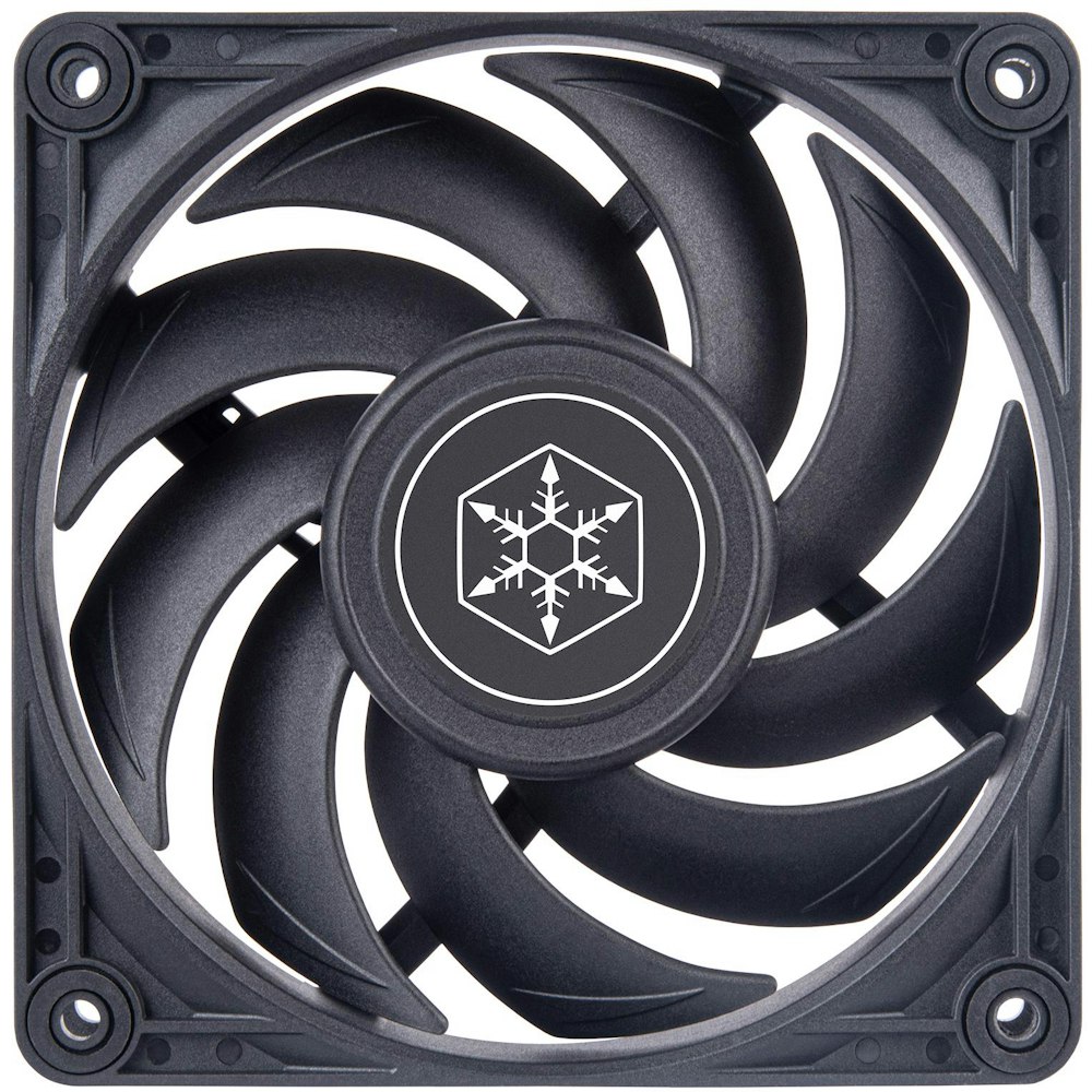 A large main feature product image of SilverStone VISTA 120mm PWM Cooling Fan