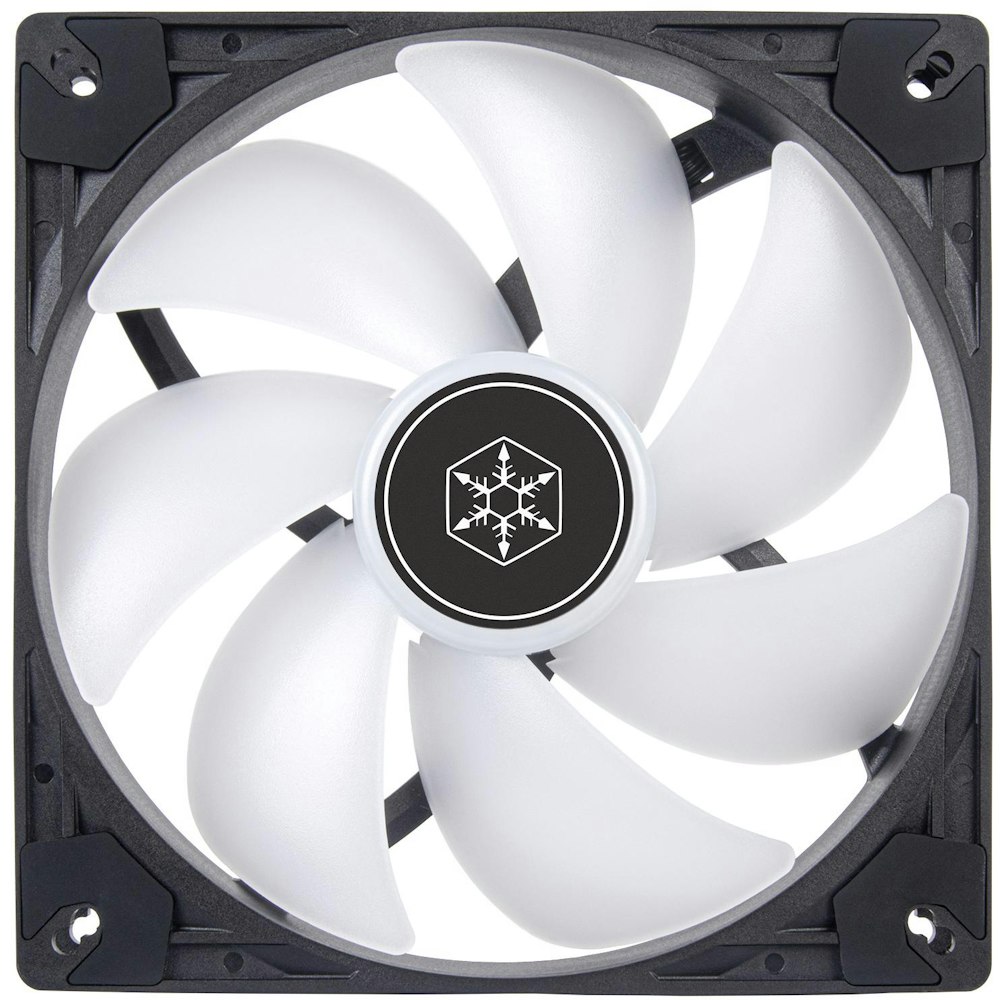 A large main feature product image of SilverStone VISTA 140 ARGB 140mm PWM Cooling Fan