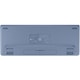 A small tile product image of Logitech Signature K855 Wireless Mechanical TKL Keyboard - Blue Grey