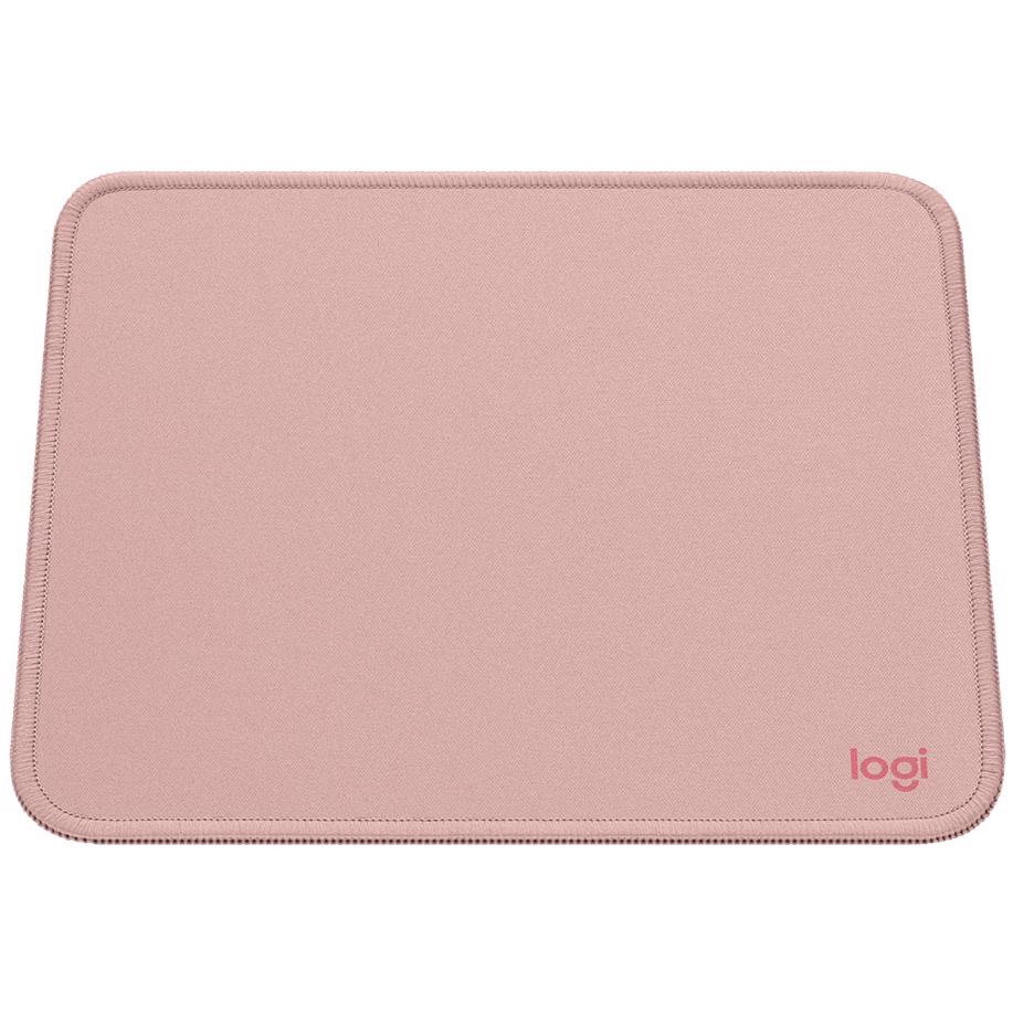 A large main feature product image of Logitech MOUSE PAD Studio Series - Dark Rose