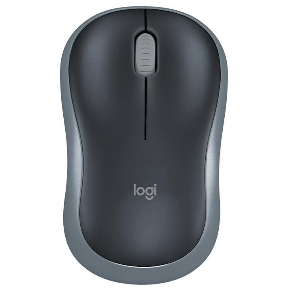 A large main feature product image of Logitech M185 Compact Wireless Mouse