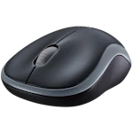 A small tile product image of Logitech M185 Compact Wireless Mouse (Grey)
