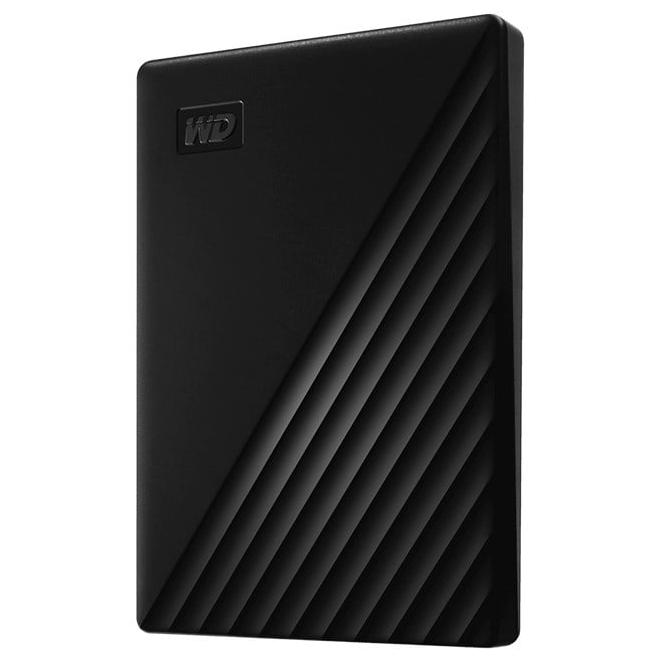 A large main feature product image of WD My Passport USB 3.0 Portable 2.5" External HDD - 2TB Black