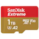 A small tile product image of SanDisk Extreme microSDXC U3 V30 A2 UHS-I microSD Card - 1TB