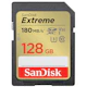 A small tile product image of SanDisk Extreme SDXC U3 V30 UHS-I SD Card - 128GB