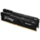 A small tile product image of Kingston 64GB Kit (2x32GB) DDR4 Fury Beast C18 3600MHz - Black