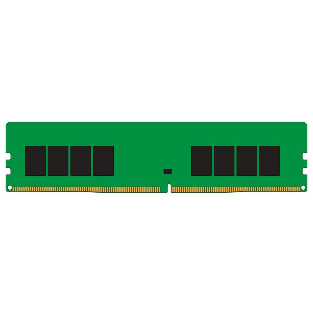 A large main feature product image of Kingston 32GB Single (1x32GB) DDR4 C22 3200MHz
