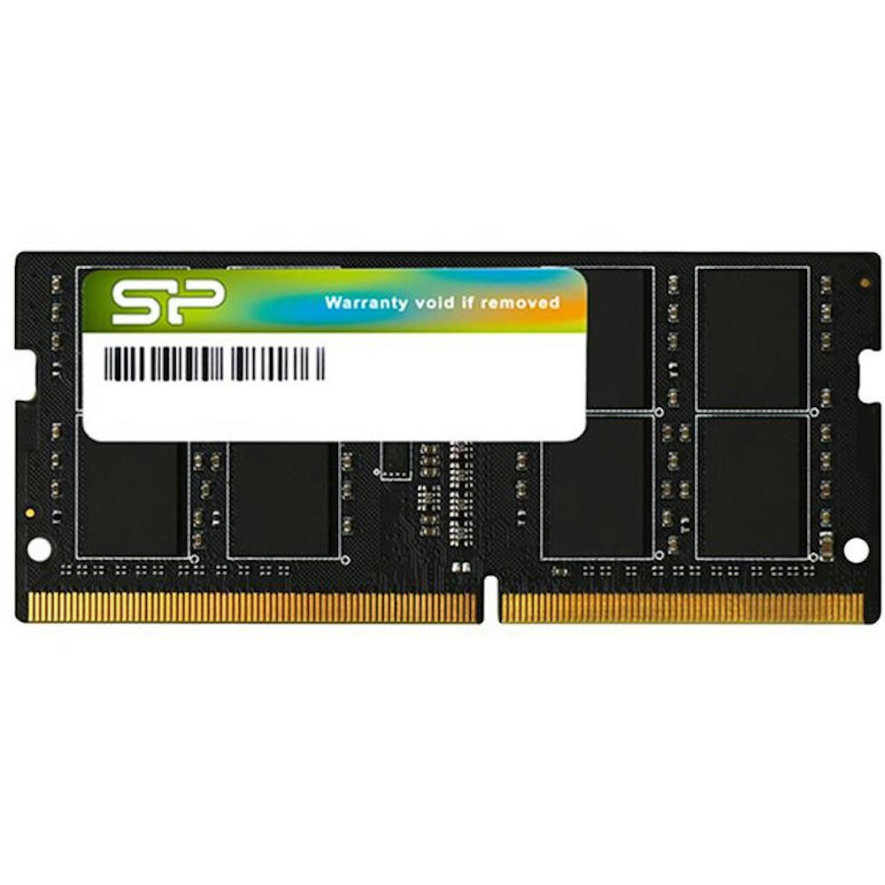 A large main feature product image of Silicon Power 32GB Single (1x 32GB) DDR4 SO-DIMM C22 3200MHz