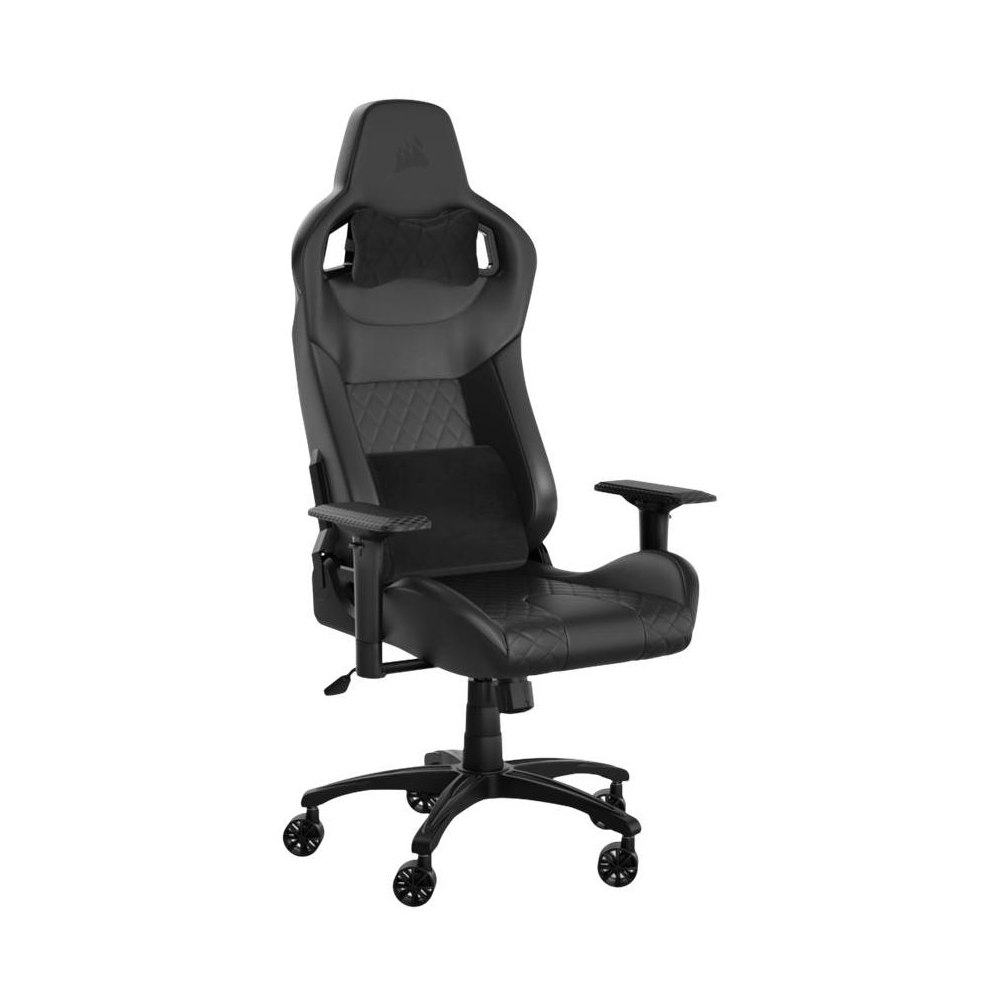 A large main feature product image of Corsair T1 RACE Gaming Chair (2023) - Black