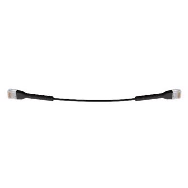 A large main feature product image of Ubiquiti UniFi Ultra-Thin Cat6 Patch Cable - 2m (Black)