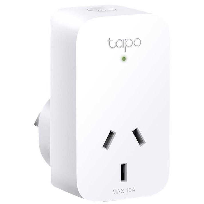 A large main feature product image of TP-Link Tapo P110 - Mini Smart Wi-Fi Socket, Energy Monitoring