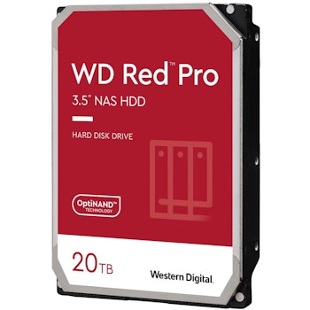Product image of WD Red Pro 3.5" NAS HDD - 20TB 512MB - Click for product page of WD Red Pro 3.5" NAS HDD - 20TB 512MB