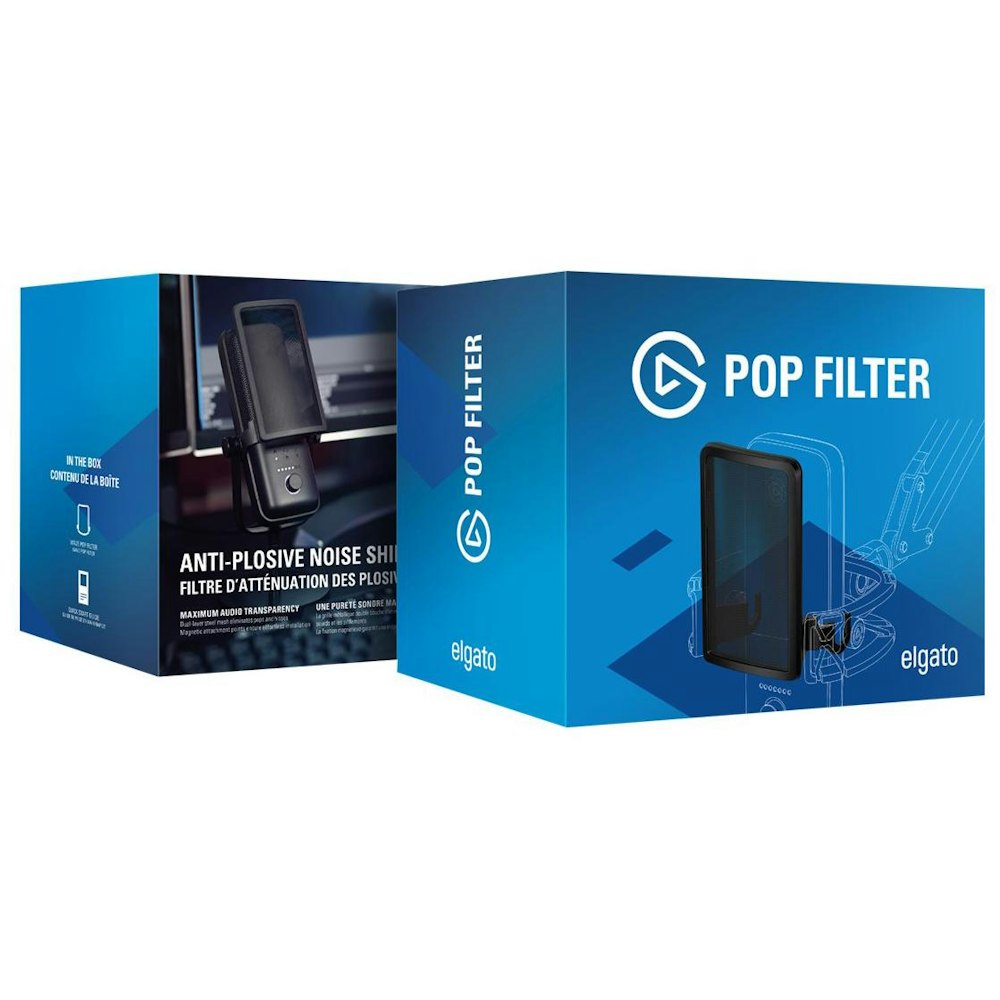 A large main feature product image of Elgato Pop Filter For Wave Microphone