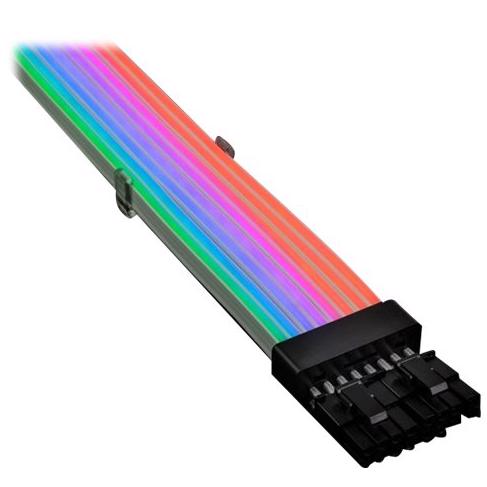 A large main feature product image of Lian Li Strimer Plus 8-Pin PCIe ARGB LED Extension Cable