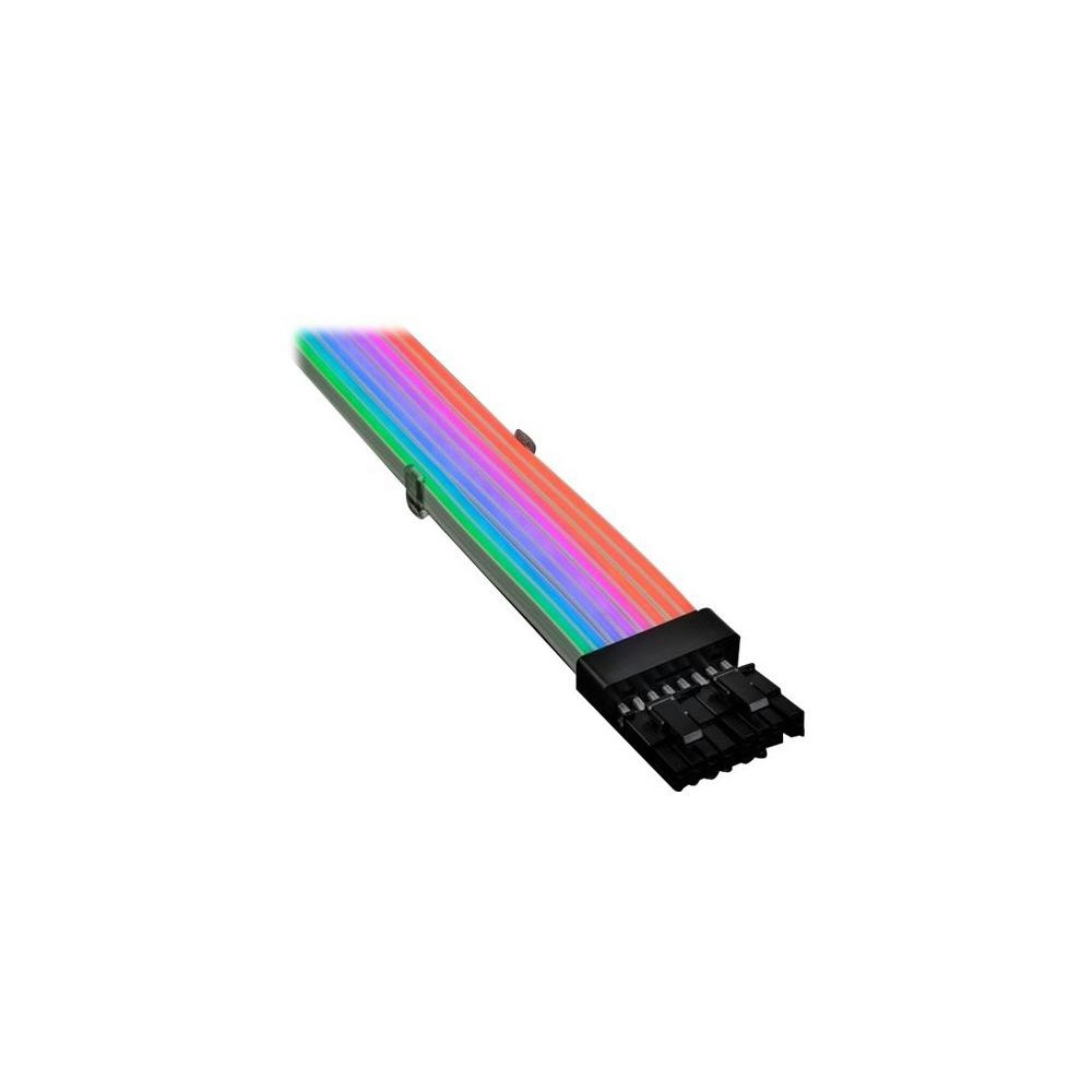 A large main feature product image of Lian Li Strimer Plus 8-Pin PCIe ARGB LED Extension Cable