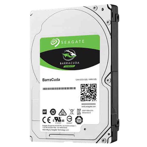 A large main feature product image of Seagate BarraCuda 2.5" Notebook HDD - 4TB 128MB