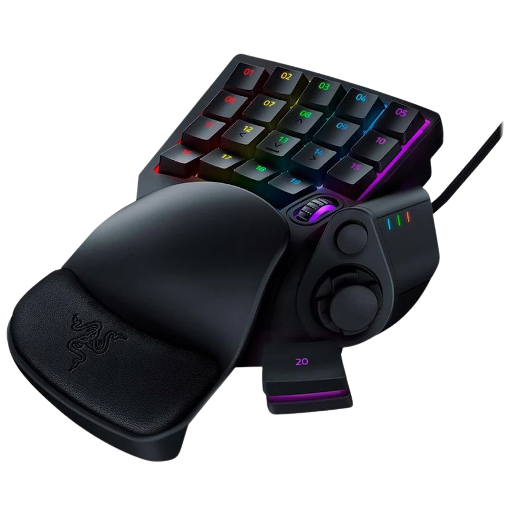 A large main feature product image of Razer Tartarus Chroma V2 - USB Macro Gamepad (Mecha-Membrane Switch)