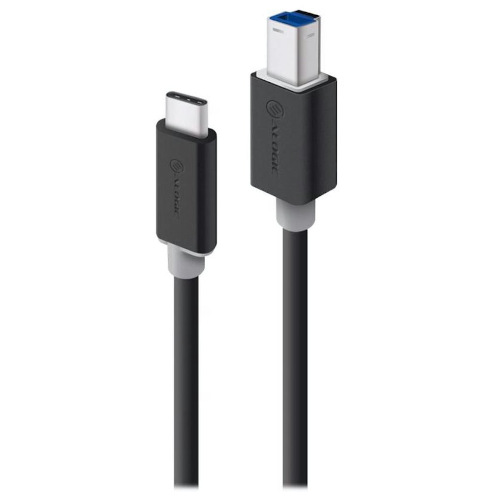 A large main feature product image of ALOGIC USB 3.1 Type-B to USB Type-C 2m Cable