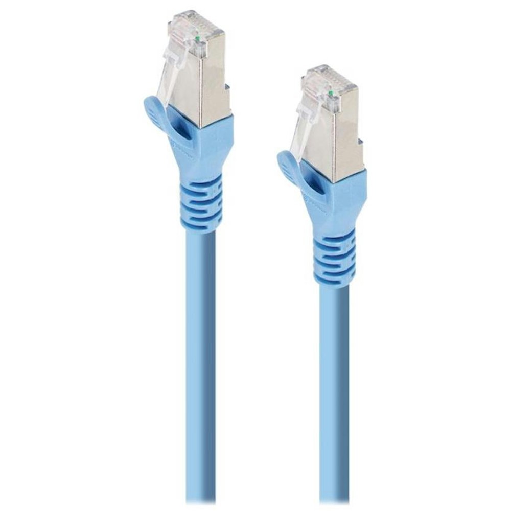 A large main feature product image of ALOGIC CAT6A 20m 10GbE Shielded Network Cable Blue