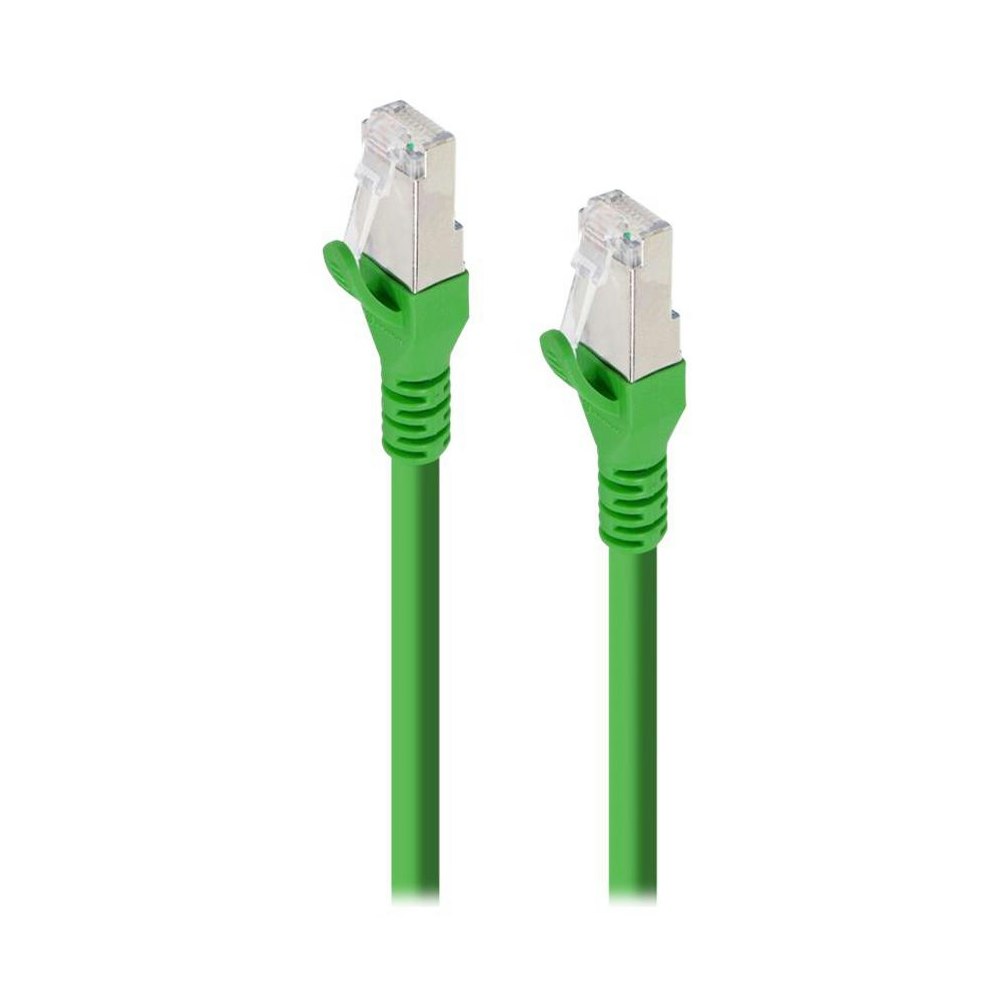 A large main feature product image of ALOGIC CAT6A 0.5m 10GbE Shielded LSZH Network Cable Green