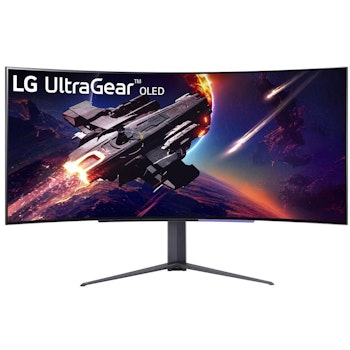 Product image of LG UltraGear 45GR95QE-B - 45" Curved UWQHD Ultrawide 240Hz OLED Monitor - Click for product page of LG UltraGear 45GR95QE-B - 45" Curved UWQHD Ultrawide 240Hz OLED Monitor