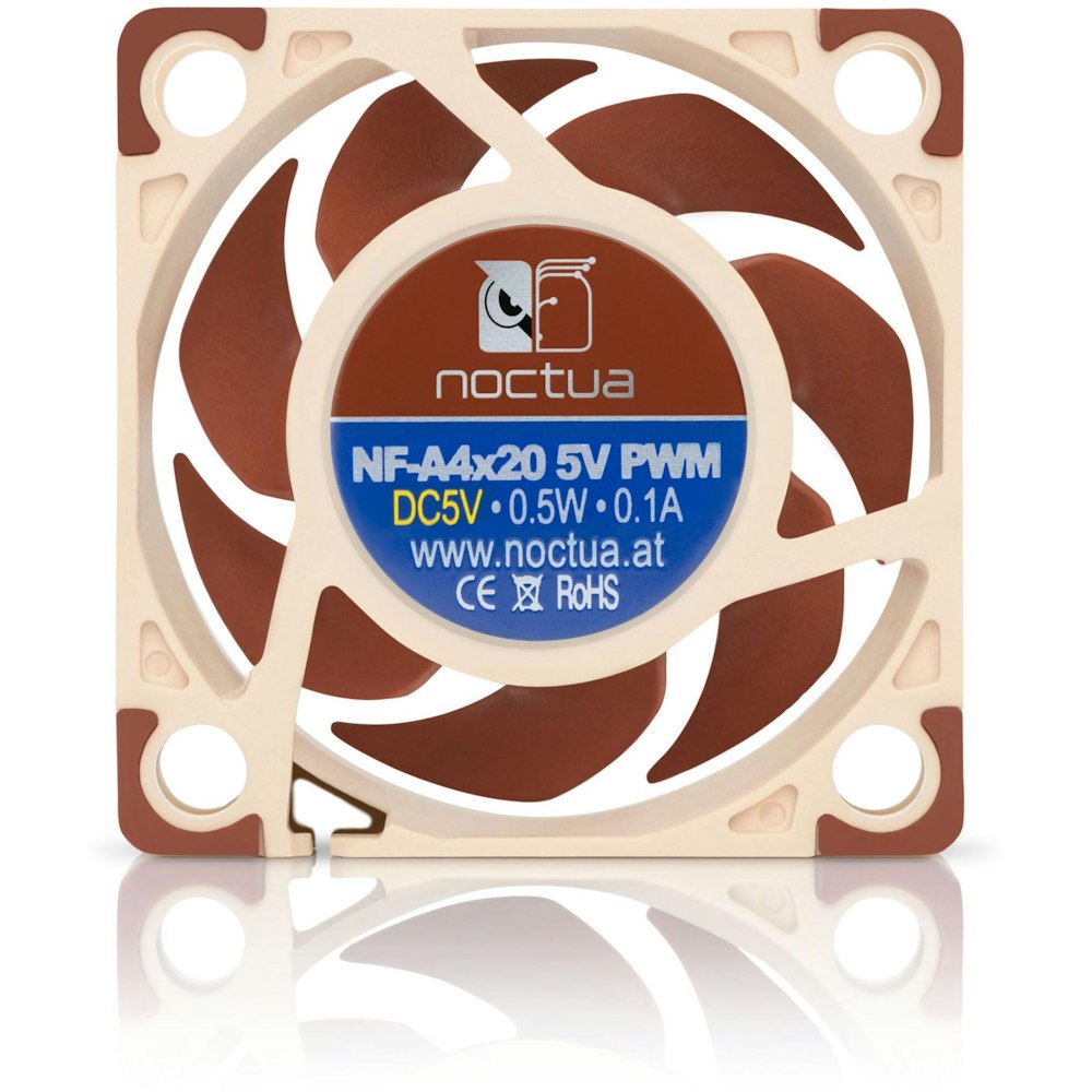 A large main feature product image of Noctua NF-A4x20 5V PWM - 40mm x 20mm 5000RPM Cooling Fan
