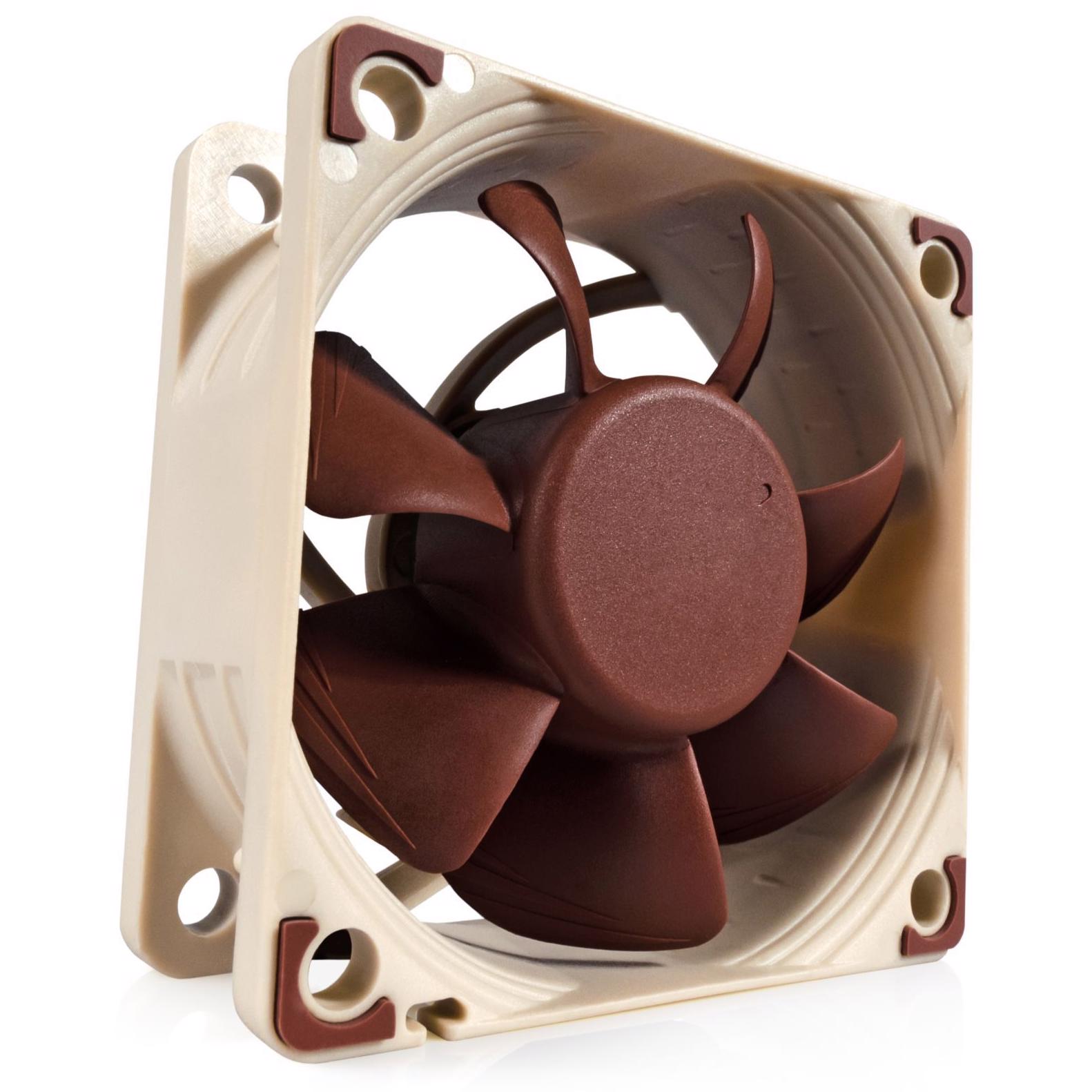 A large main feature product image of Noctua NF-A6x25-PWM 60mm x 25mm 3000RPM PWM Cooling Fan