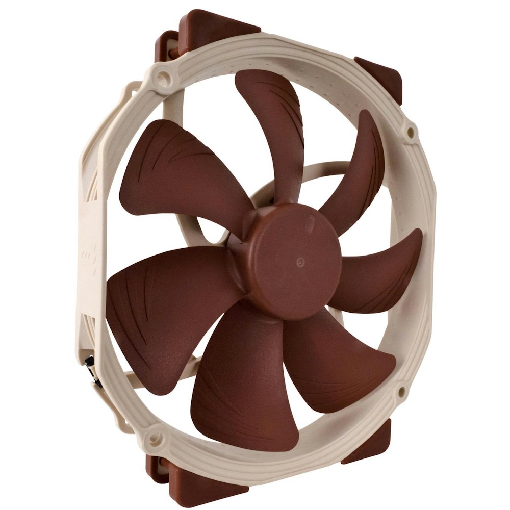 A large main feature product image of Noctua NF-A15 PWM - 140mm x 150mm x 25 mm 1200RPM Round Cooling Fan