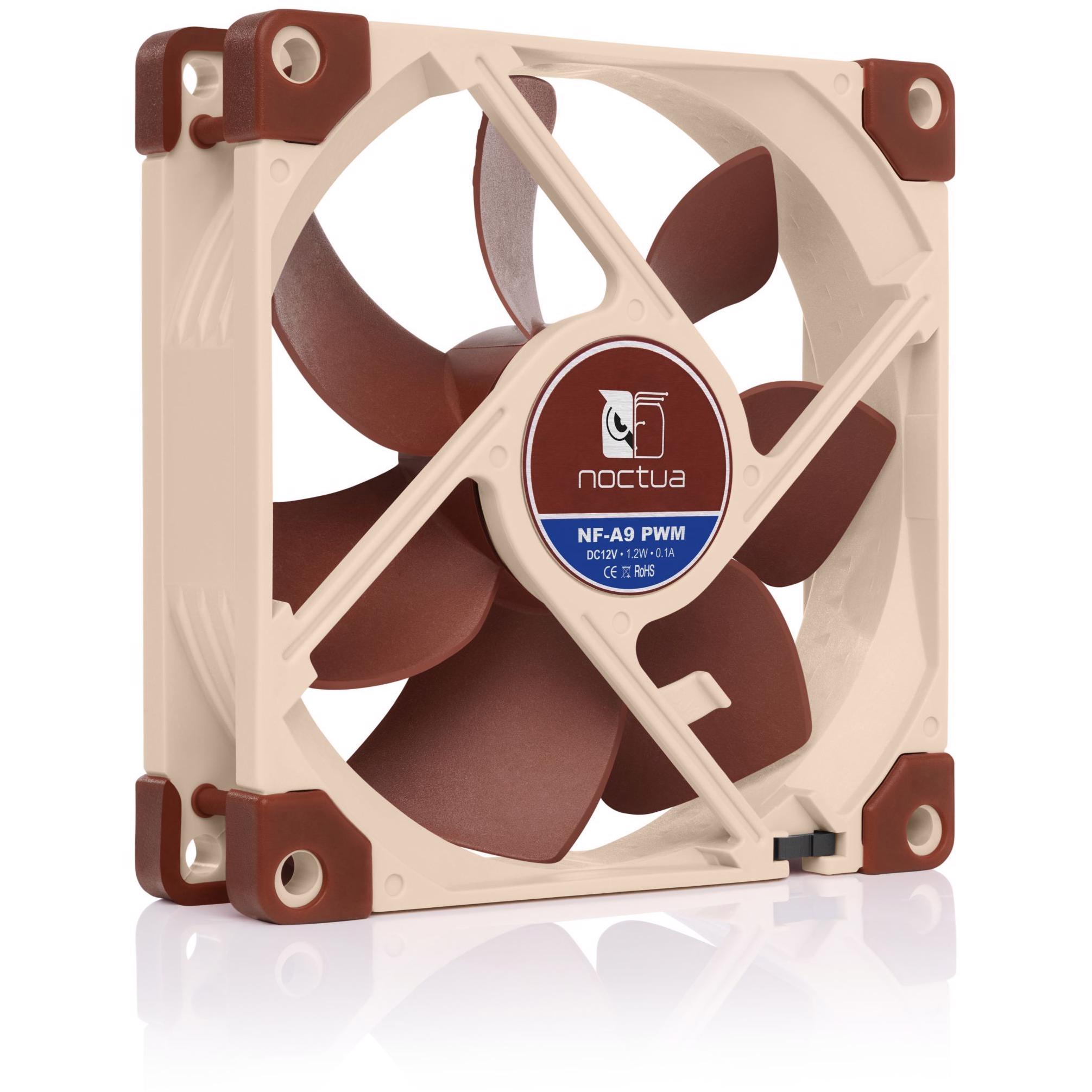 A large main feature product image of Noctua NF-A9-PWM 92mm x 25mm PWM Cooling Fan