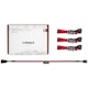 A small tile product image of Noctua NA-SEC1 4x 30cm 4-Pin Fan Extension Cable Kit - Chromax Red