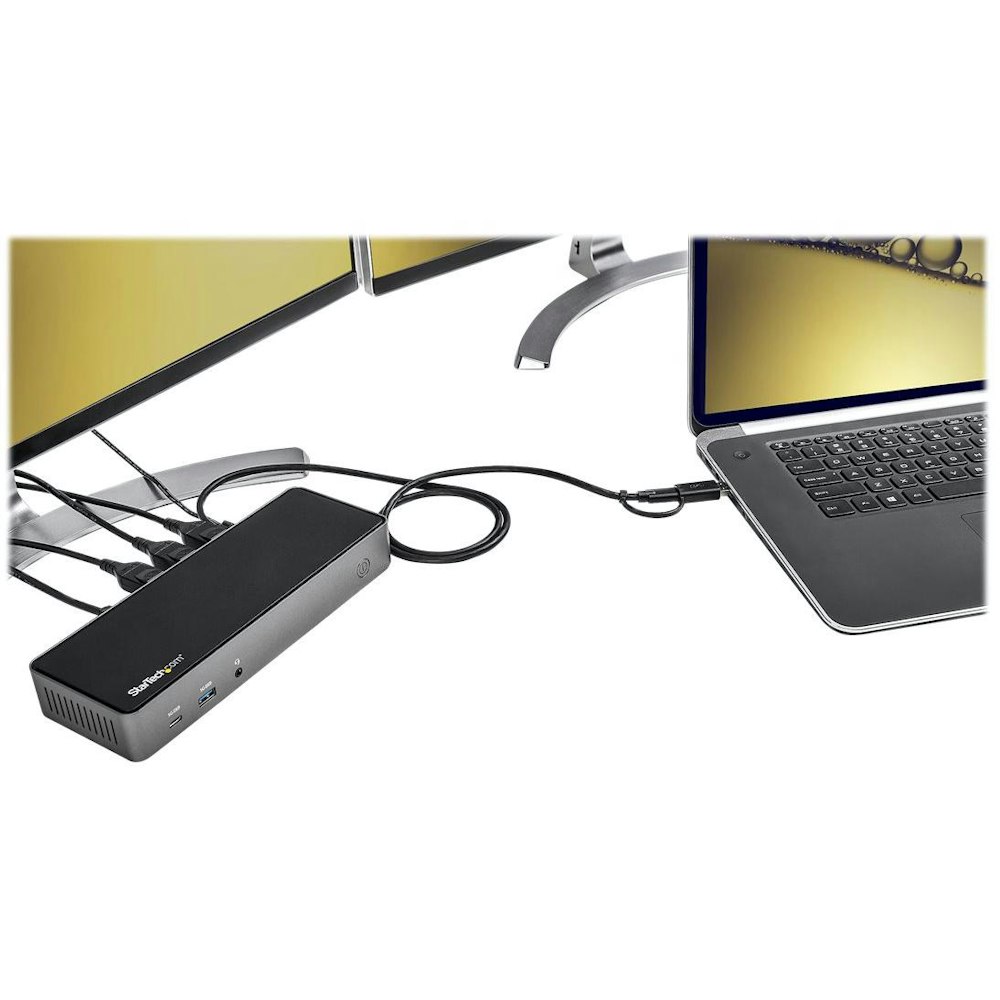 StarTech.com Dock USB-C & USB-A / 2x DP / 2x HDMI / 4x USB 3.0