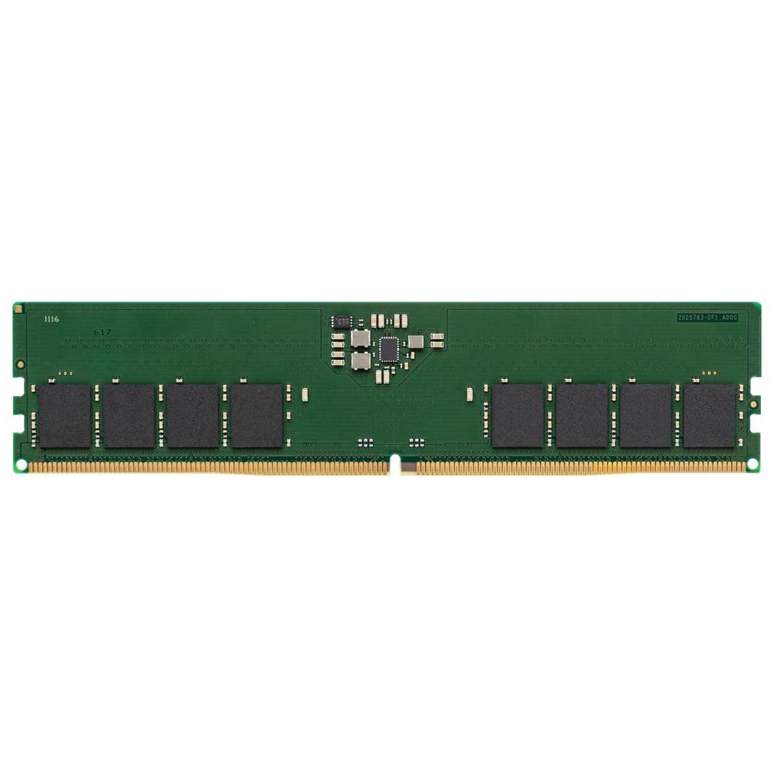 A large main feature product image of Kingston 16GB Single (1x16GB) DDR5-5600 C46