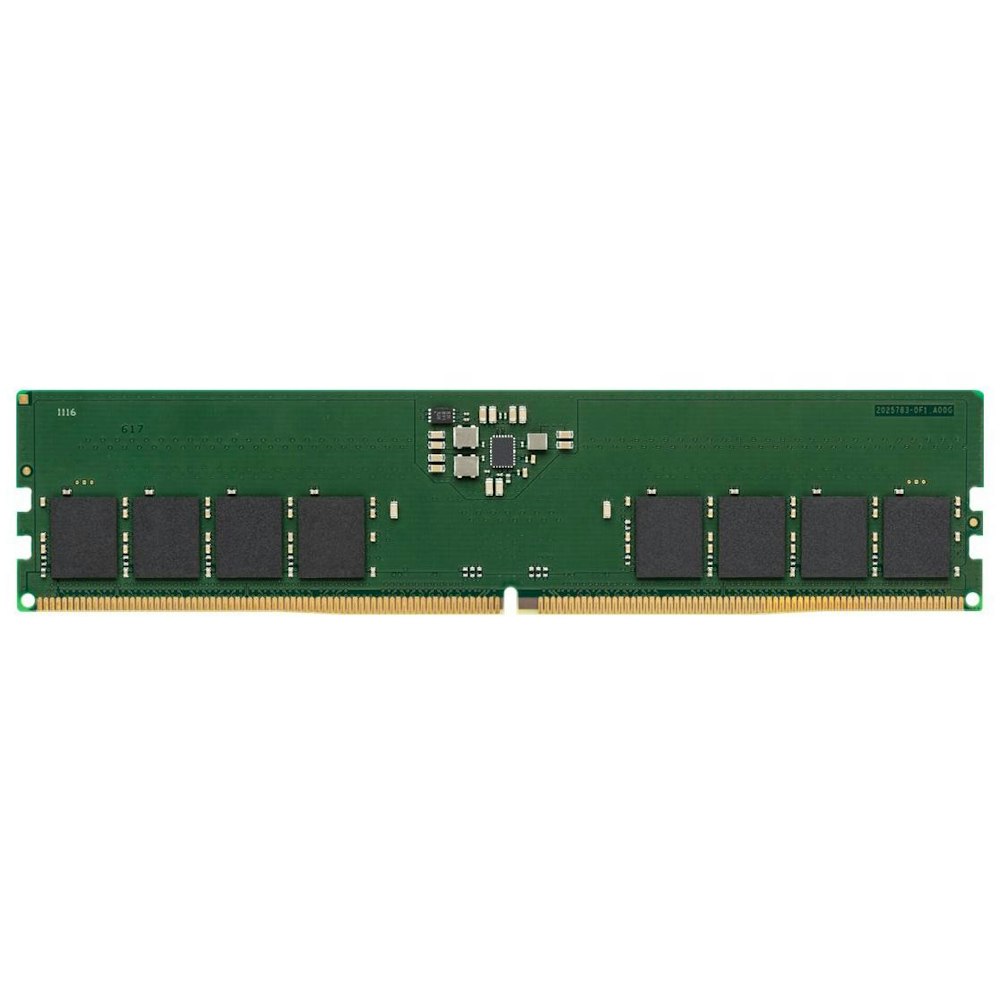 A large main feature product image of Kingston 16GB Single (1x16GB) DDR5-5600 C46