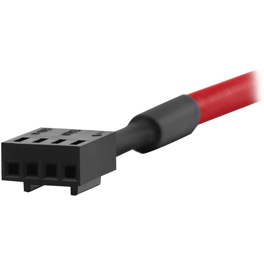 A large main feature product image of Noctua NA-SEC1 4x 30cm 4-Pin Fan Extension Cable Kit - Chromax Red