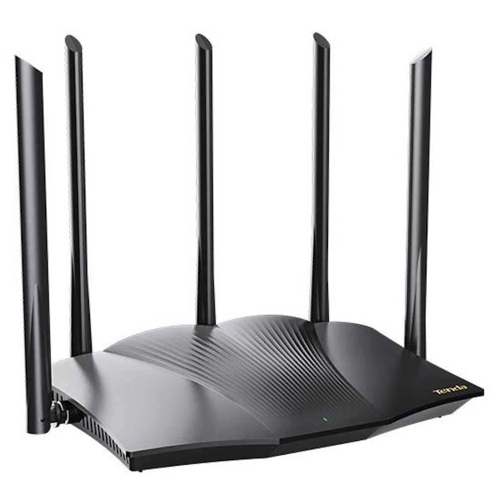 A large main feature product image of Tenda TX12 Pro AX3000 Broadcom Chipset Dual Band Gigabit Wi-Fi 6 Router