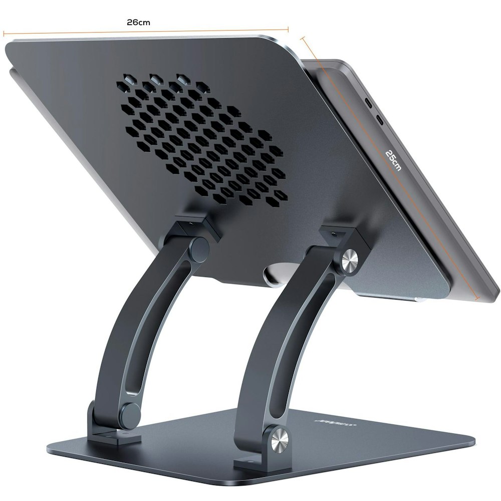 A large main feature product image of mBeat Stage S6 Adjustable Elevated Notebook Stand