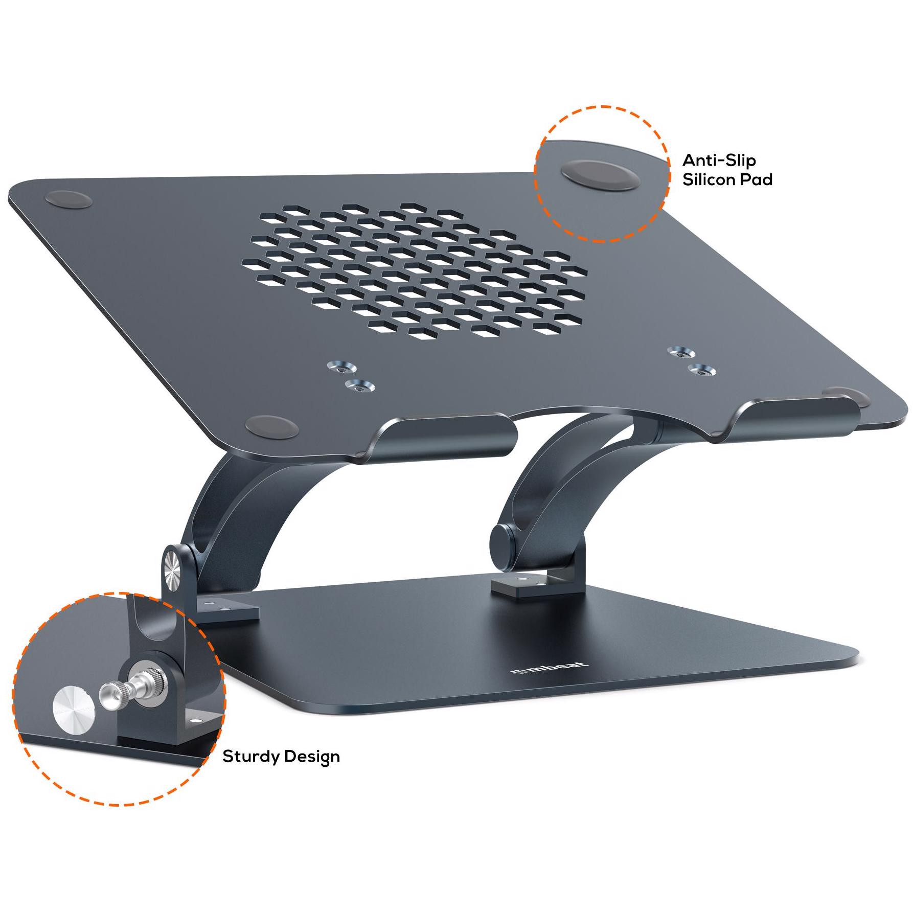 A large main feature product image of mbeat Stage S6 Adjustable Elevated Notebook Stand