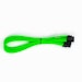 A product image of GamerChief 12VHPWR 450W 3x8-Pin 45cm Sleeved Extension Cable (Green)