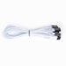 A product image of GamerChief 12VHPWR 600W 4x8-Pin 45cm Sleeved Extension Cable (White)