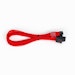 A product image of GamerChief 12VHPWR 600W 4x8-Pin 45cm Sleeved Extension Cable (Red)
