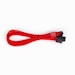 A product image of GamerChief 12VHPWR 600W 4x8-Pin 45cm Sleeved Extension Cable (Red)