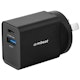A small tile product image of mBeat Gorilla Power Dual Port 18W USB-C / USB 3.0 Charger