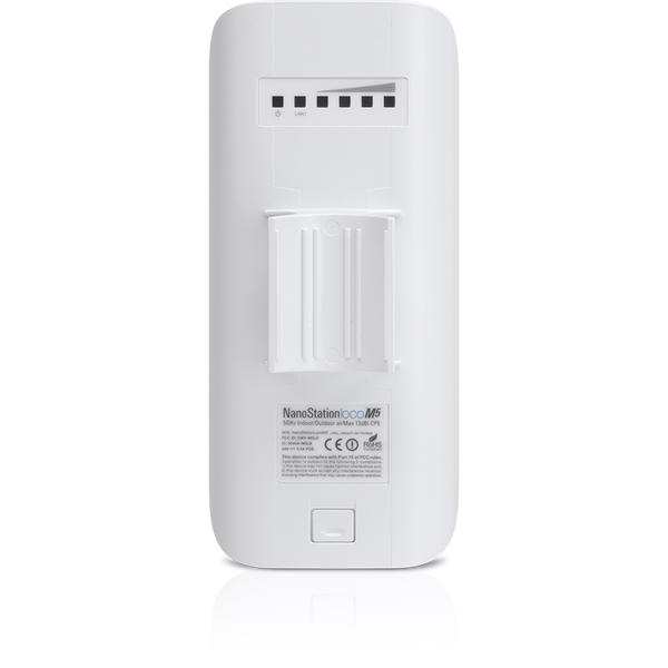A large main feature product image of Ubiquiti UISP airMAX NanoStation M5 Loco Station Wireless Access Point