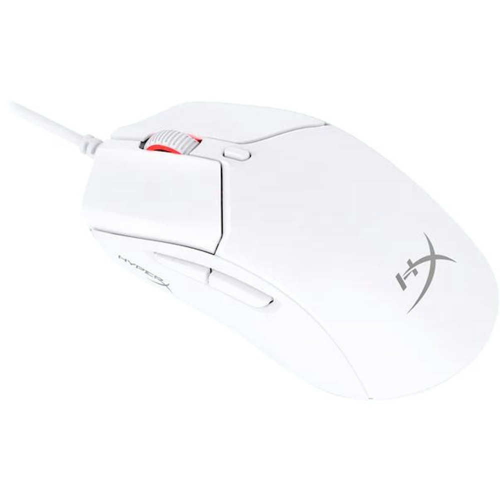 A large main feature product image of HyperX Pulsefire Haste 2 - Wired Gaming Mouse (White)